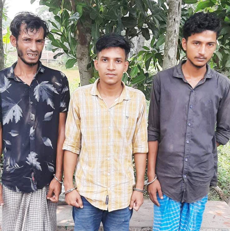 ফেনীতে মাদকবিরোধী অভিযানে ৩ জন গ্রেফতার, কারাদন্ড