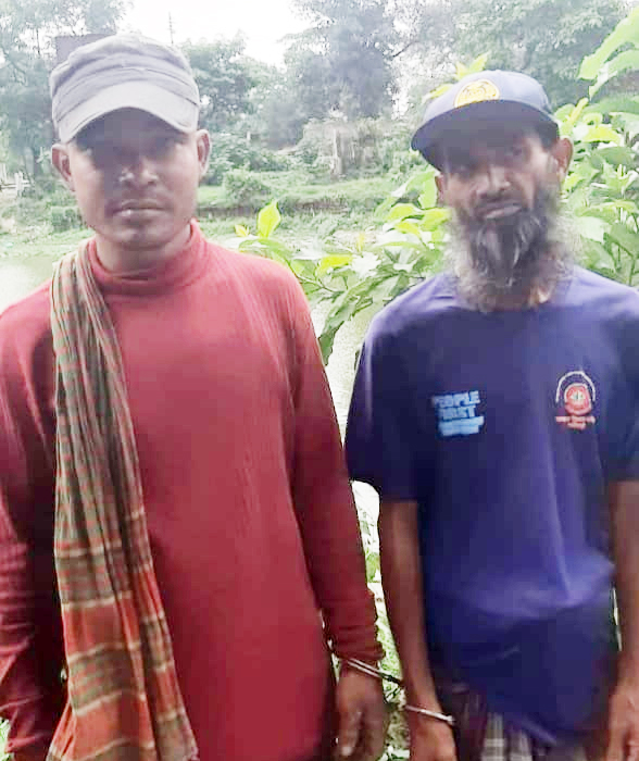 ফেনীতে মাদক বিরোধী অভিযান গাঁজাসহ ২ জন গ্রেফতার